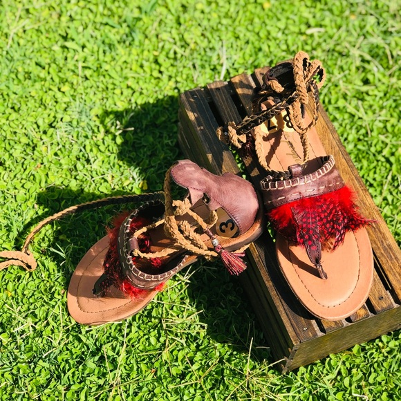 FREE PEOPLE BORA WRAP SANDALS. - Picture 5 of 8